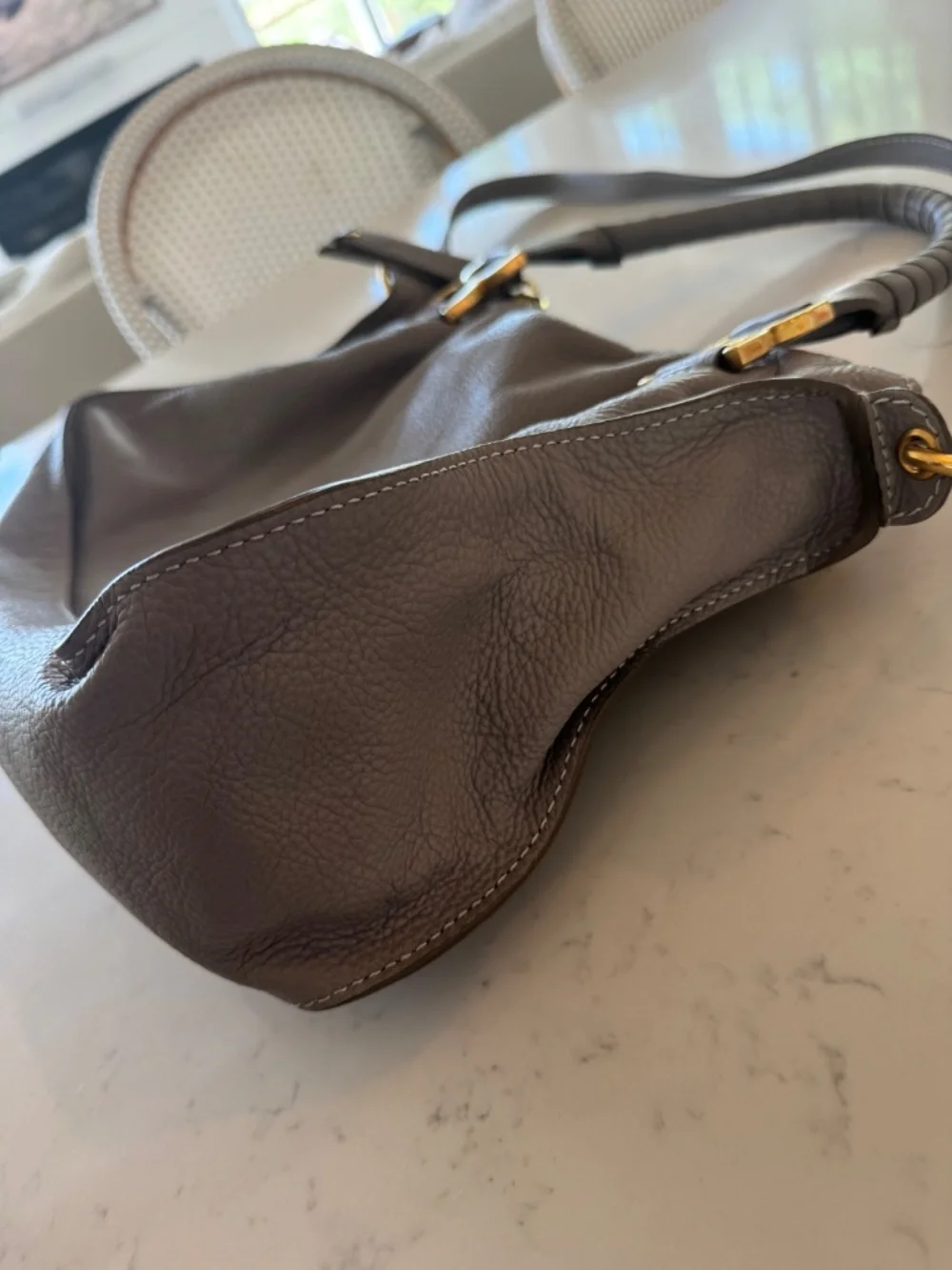 CHLOÉ Marcie Medium Leather Satchel